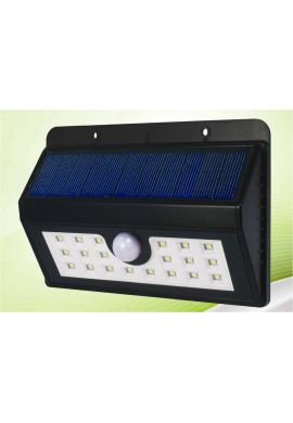 Boa: spot solaire 20 led/ détecteur de présence/ éclairage sécurité