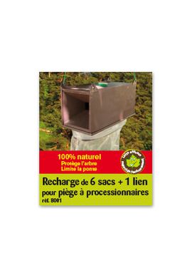 Sachet récupérateur pour piège à phéromones