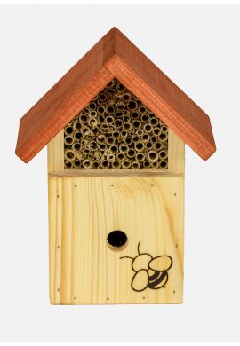 Hotel à insectes bénéfiques pollinisateurs modèle abeilles