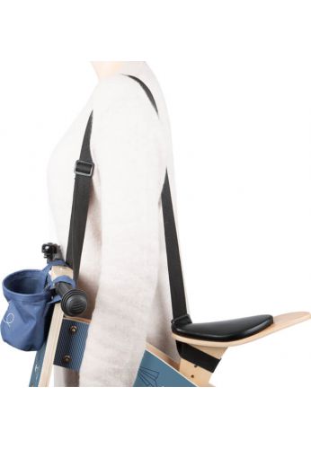 Draisienne Avion de papier bleu