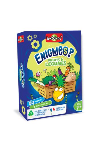 Enigmes - Fruits et légumes