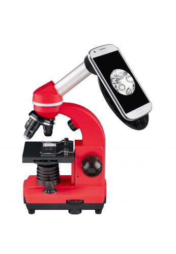Microscope étudiant Biolux SEL - rouge