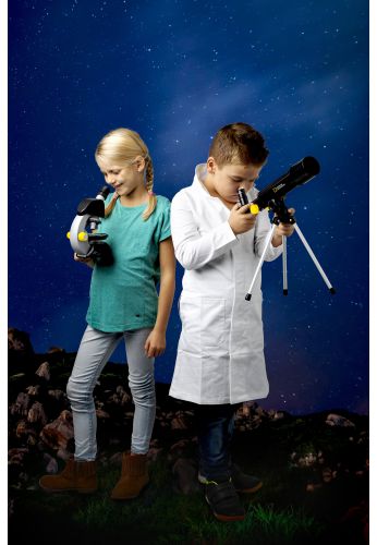 Ensemble télescope-microscope