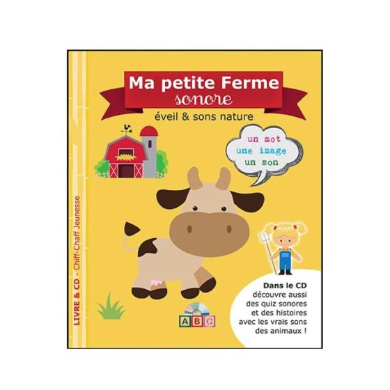 Ma petite Ferme sonore LIVRE-CD