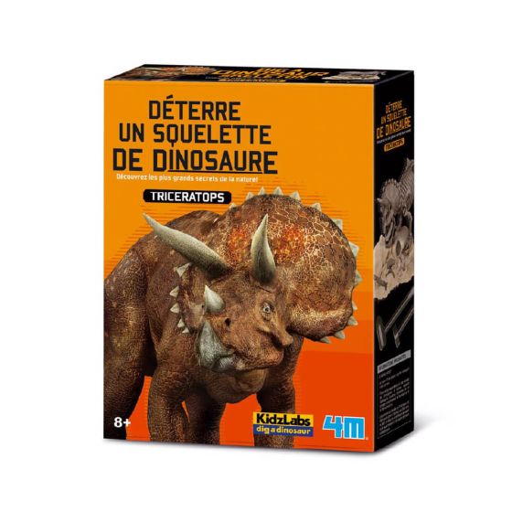 Kit pour déterrer un Dinosaure Triceratops