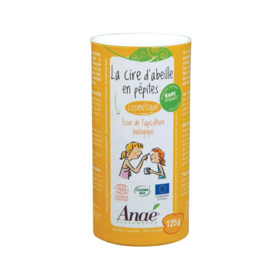 Tube de cire d'abeille cosmétique 125 g