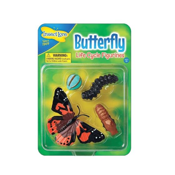 Figurines métamorphose papillon