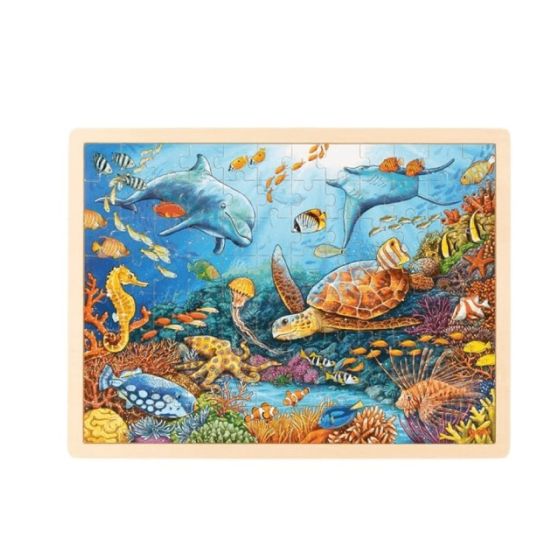 Puzzle la grande barrière de corail 96 pièces