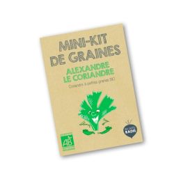 Mini kit de graines BIO d'Alexandre la coriandre