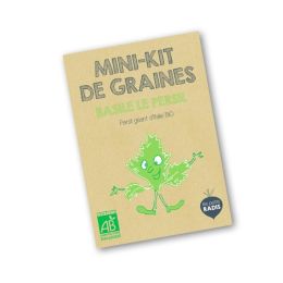 Mini kit de graines BIO de Basile le persil