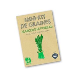 Mini kit de graines BIO de Marceau le poireau