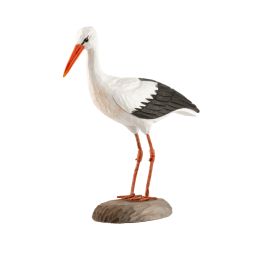Decobird cigogne blanche
