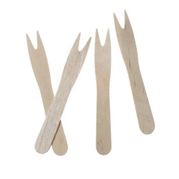 Mini-fourchette 2 dents 8,5cm
