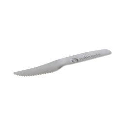Lot de 100 couteaux en papier blanc rigide Naturesse
