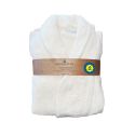 Peignoir en coton Bio, coloris blanc, Taille M