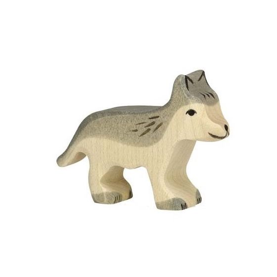 Figurine Holtztiger Petit loup Figurine Holtztiger Petit loup