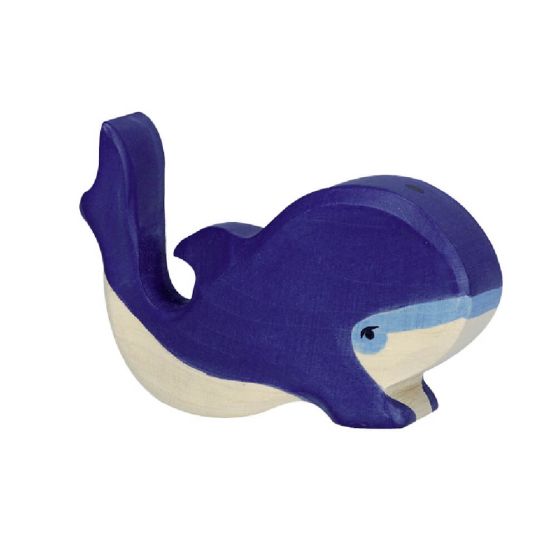 Figurine Holtztiger Petite Baleine bleue Figurine Holtztiger Petite Baleine bleue