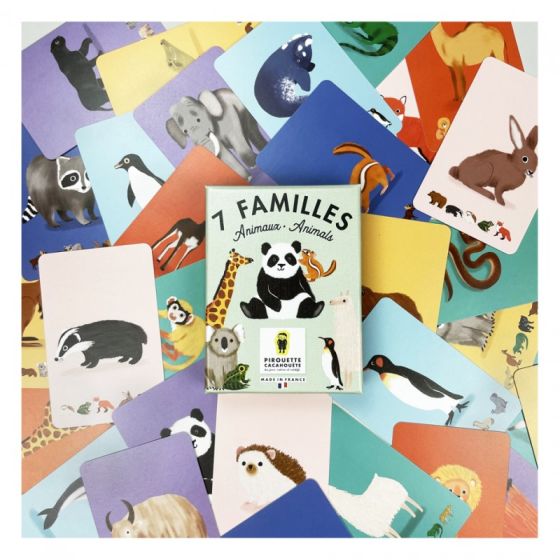 7 FAMILLES animaux du monde