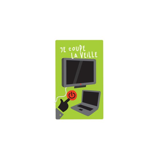 Lot de 6 magnets Eco gestes
