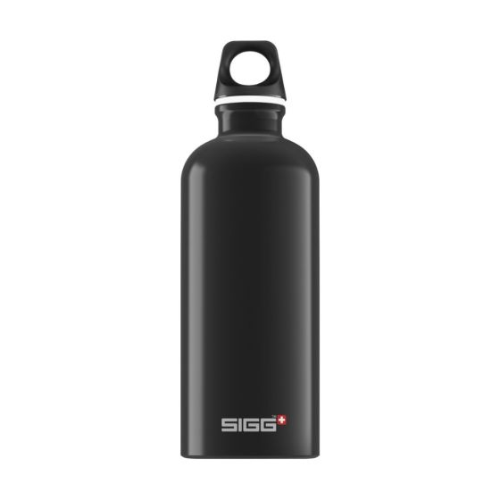 Gourde Sigg Traveller 0.6 litre Noir