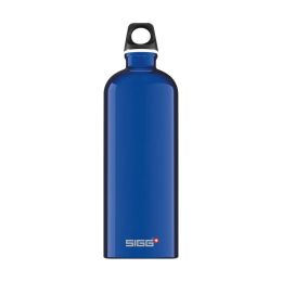 Gourde Sigg Traveller 1 litre Bleu