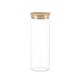 Bocal verre et bois 1.4L