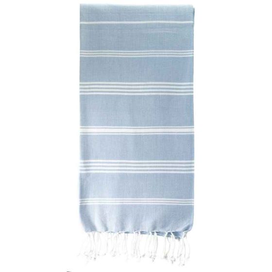 Fouta en coton biologique Blancetnuage 100 x 200cm