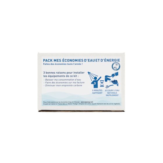 Pack économie d'eau pour 1 robinet et 1 douche