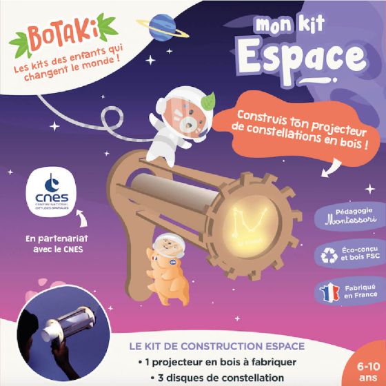 Kit Espace : Fabrique ton projecteur de constellations