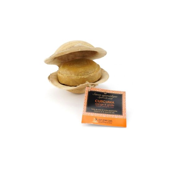 Savon Ayurvedique Curcuma - Purifiant Savon Ayurvedique Curcuma - Purifiant