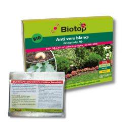 Biotop - Nématodes Sf anti mouche terreaux, taupins, chenilles 5M pour 10m2  : : Jardin