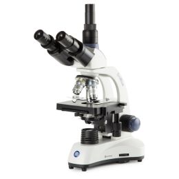 Microscope trinoculaire EcoBlue - Platine x-y - 4x/10x/40x/100x