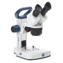 Stéréomicroscope binoculaire EduBlue - Obj. 2x/4x - Gross. 20x/40x - Statif à cr