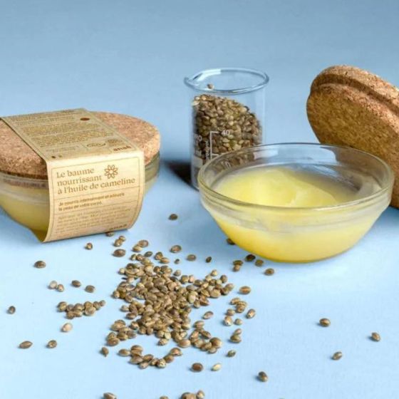 Baume Nourrissant Cameline Bergamote et Citron bio - 60 ml