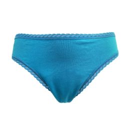 Culotte menstruelle bleue flux léger - Taille 40