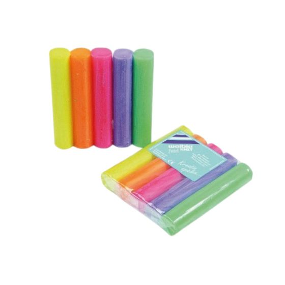 Pâte à modeler fantaisie 5 couleurs 200 g Pâte à modeler fantaisie 5 couleurs 200 g