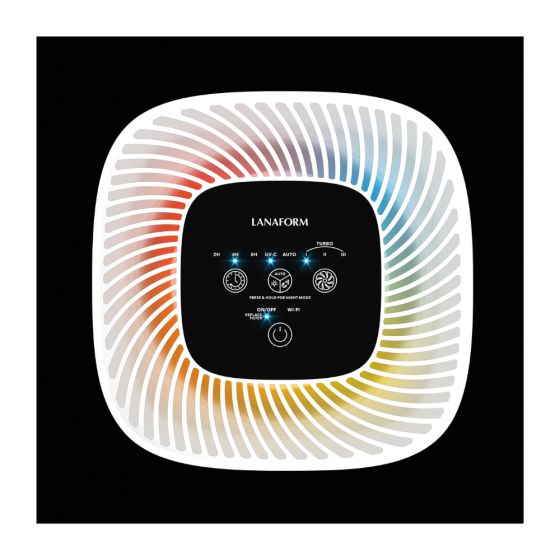 Purificateur d’air connecté