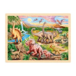 Puzzle 96 pièces le monde des dinosaures