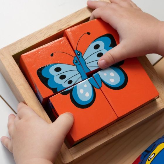 Bloc-puzzle Les insectes