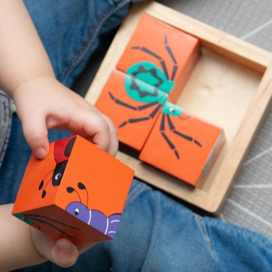 Bloc-puzzle Les insectes