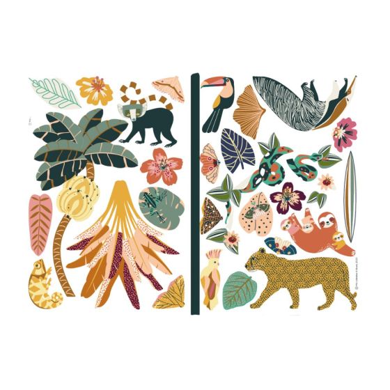 Magnets Animaux – Jungle