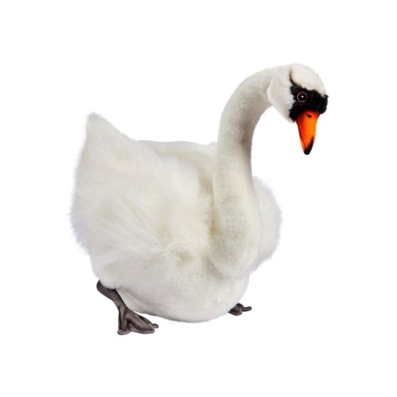 Peluche Cygne Blanc 27 cm