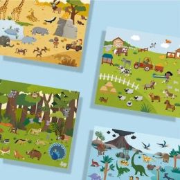 Stickers repositionnables - Animaux