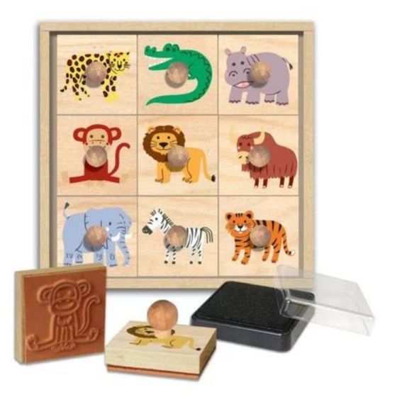 Coffret tampons Eui -Animaux de la savane