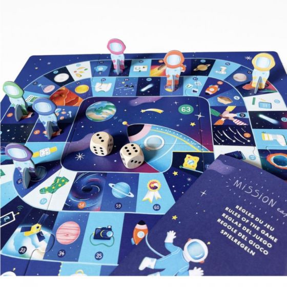 Jeu de l'oie : Mission Espace