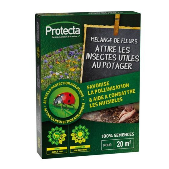 Mélange de fleurs - Attire les insectes utiles au potager - 50g