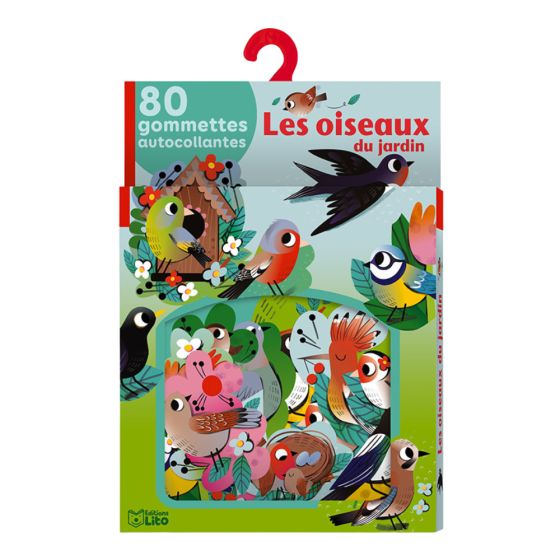 Les oiseaux du jardin - Mes gommettes