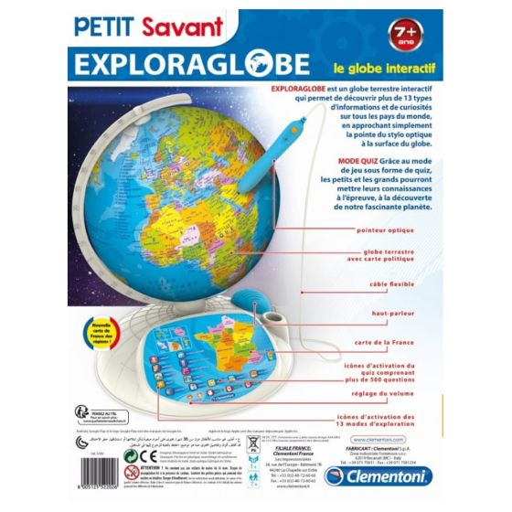 Exploraglobe - Le globe interactif
