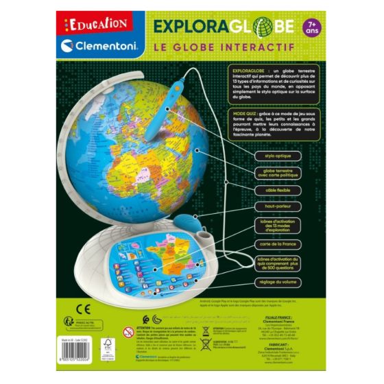 Exploraglobe - Le globe interactif