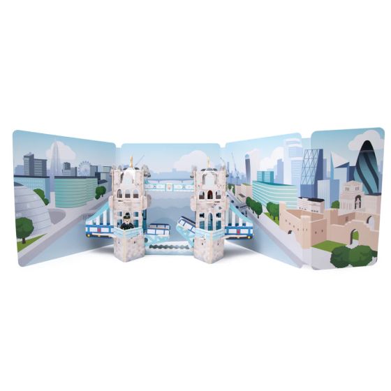 Playpress : kit de jeu de construction : Tower bridge